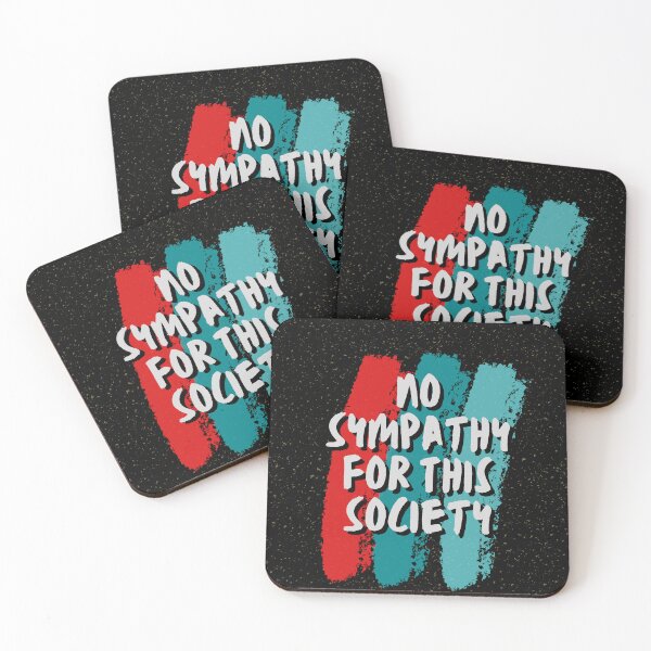 Item preview, No Sympathy For This Society T-Shirt designed and sold by WilkDesign.
