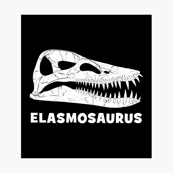 Artikel-Vorschau von Elasmosaurus Fossil, designt und verkauft von NicGrayGraphic.