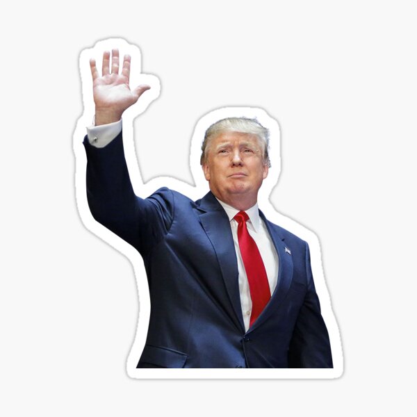 Item preview, Donald Trump Sticker designed and sold by STIKSTAYL.