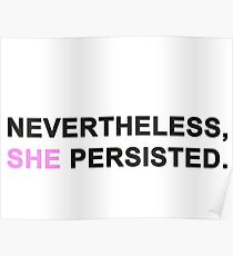 #ShePersisted Poster