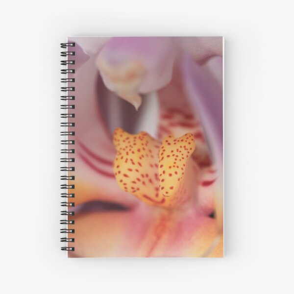 Flower Stamen Closeup Spiral Notebook