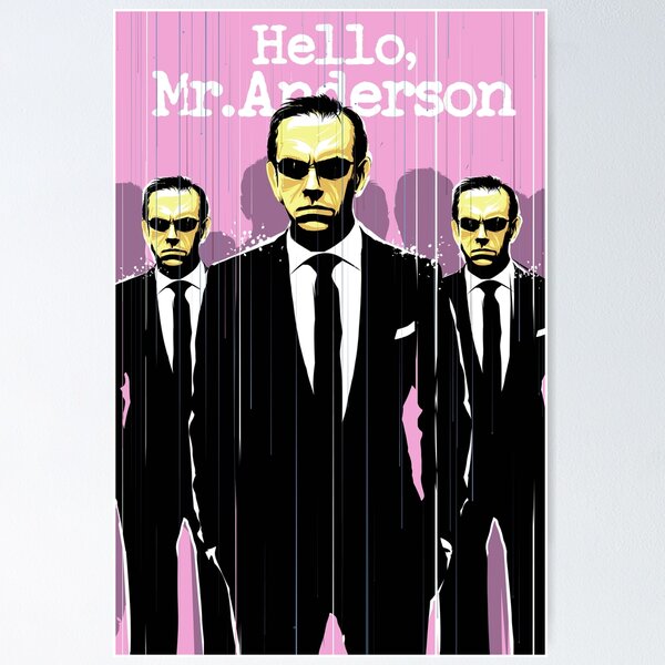 Item preview, Agent Smith Matrix designed and sold by FerOjea.