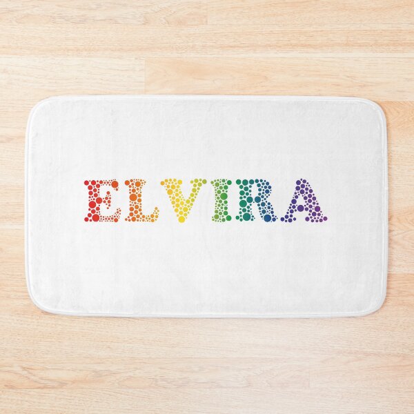 Item preview, Elvira name - fun Rainbow Bubbles LGBT pride design designed and sold by NameTheory.
