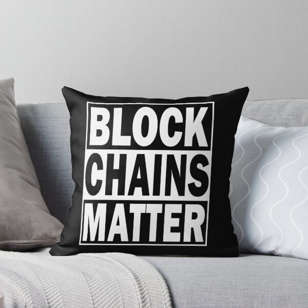 Item preview, Block Chains Matter designed and sold by ValentinaHramov.