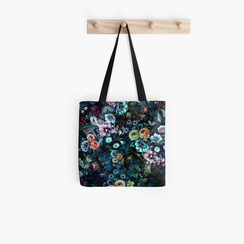 Night Garden Tote Bag