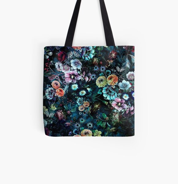 Night Garden All Over Print Tote Bag