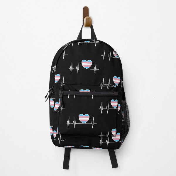 Item preview, LGBTQ Protect Trans Kids Transgender Pride Flag Heartbeat designed and sold by sundae-artisan.