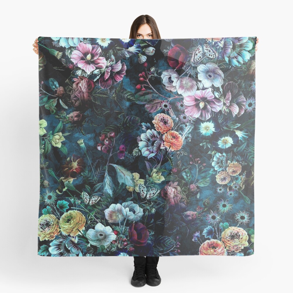 Night Garden Scarf