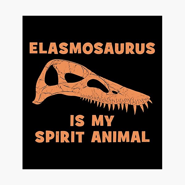 Artikel-Vorschau von Elasmosaurus Fossil, designt und verkauft von NicGrayGraphic.
