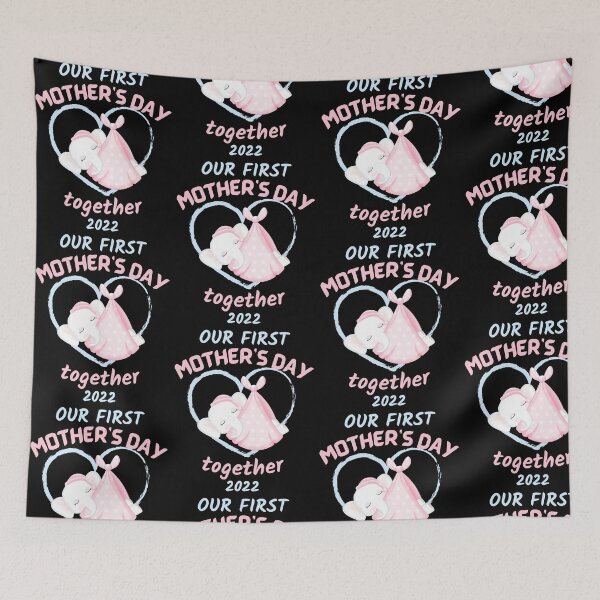 Item preview, Our first mothers day together, Mommy baby matching gift designed and sold by reka88.