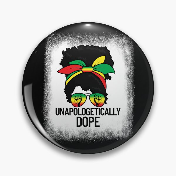 Artikelvorschau, Unapologetically Dope Messy Bun Black Woman Juneteenth Gear entworfen und verkauft von DynamicDesign.