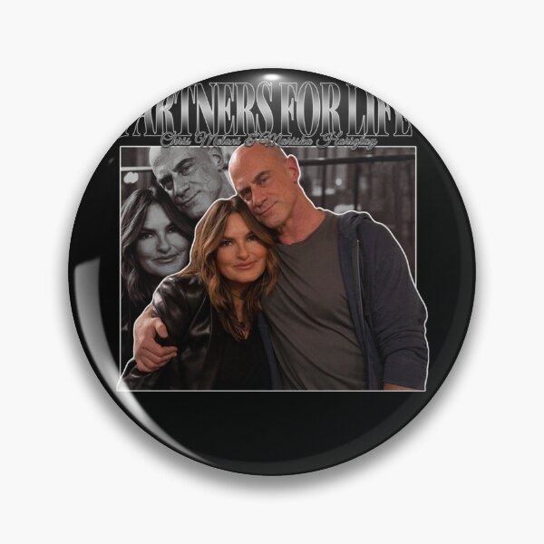 Item preview, Socios para la vida Mariska Hargitay y Chris Meloni 90s Inspirado Vintage Homenaje Clásico designed and sold by TracyHenn3.