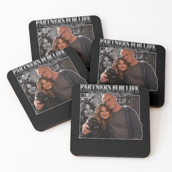 Artikelvorschau, Partners for Life Mariska Hargitay und Chris Meloni Von den 90ern inspirierter Vintage Homage Classic entworfen und verkauft von TracyHenn3.