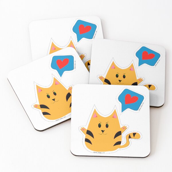 Item preview, Cat Yellow designed and sold by Tainara Tavares de Carvalho.