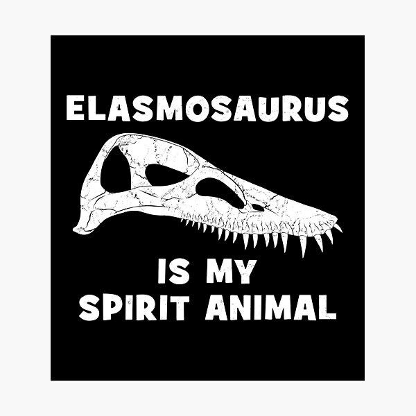 Artikel-Vorschau von Elasmosaurus Fossil, designt und verkauft von NicGrayGraphic.