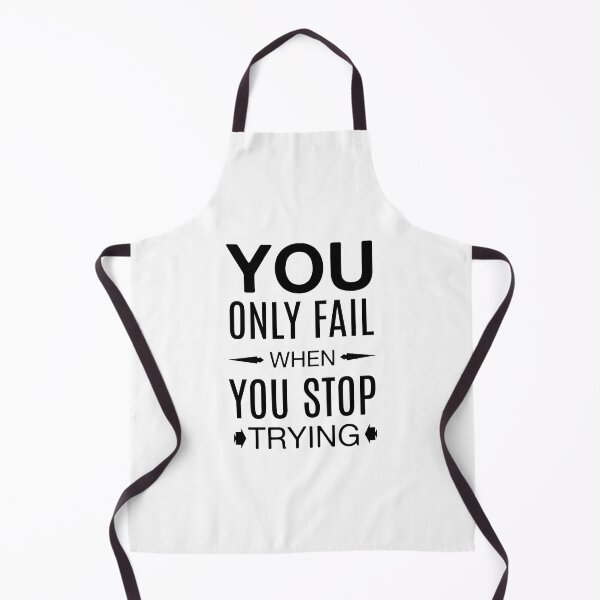 Item preview, You Only Fail When You Stop Trying designed and sold by OutcastBrain.