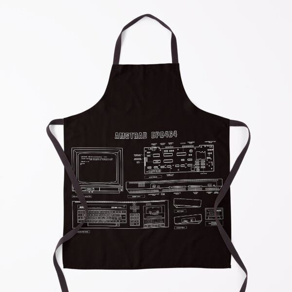Item preview, Amstrad CPC 464 (White Stencil-No Background) designed and sold by BGALAXY.