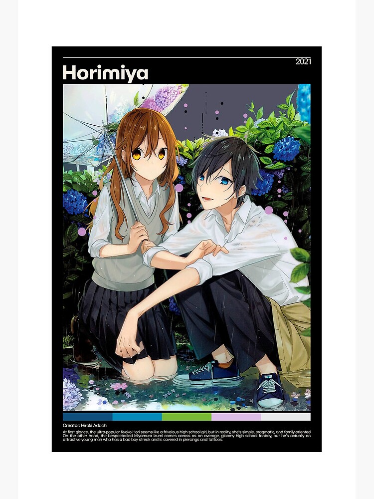 Anime Horimiya, Izumi Miyamura and kyoko hori Art Board Print for