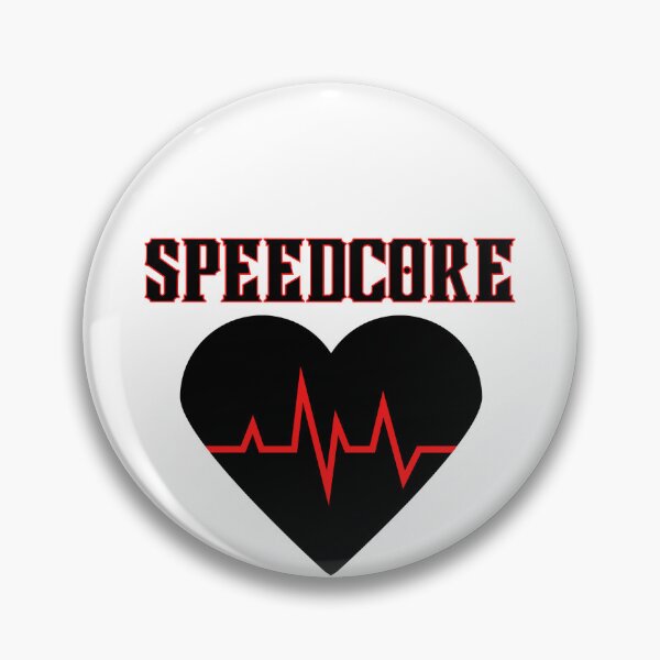 Item preview, Speedcore Music Is My Lifeline Heartbeat Heart designed and sold by RichTeeDesigns.