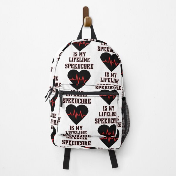Item preview, Speedcore Music Is My Lifeline Heartbeat Heart designed and sold by RichTeeDesigns.