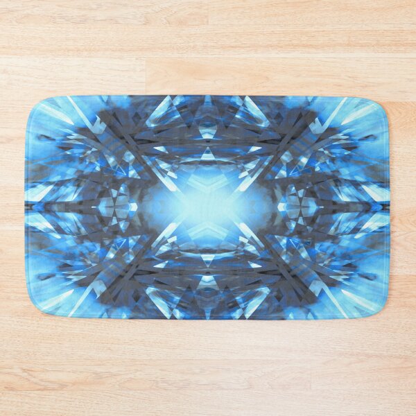 Item preview, Blue kaleidoscope pattern designed and sold by steveball.