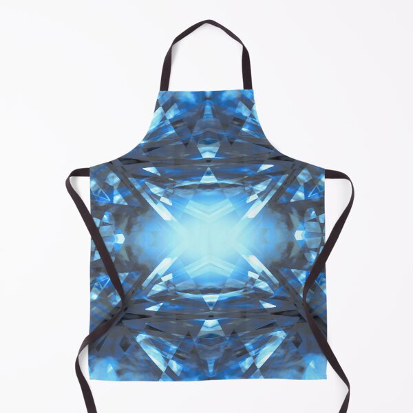 Item preview, Blue kaleidoscope pattern designed and sold by steveball.