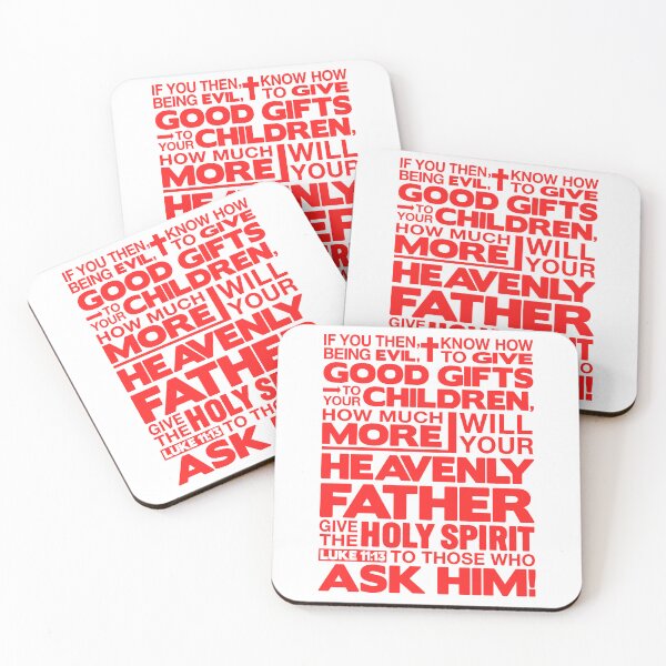 Item preview, Luke 11:13 Good Gifts To Your Children designed and sold by plushism.