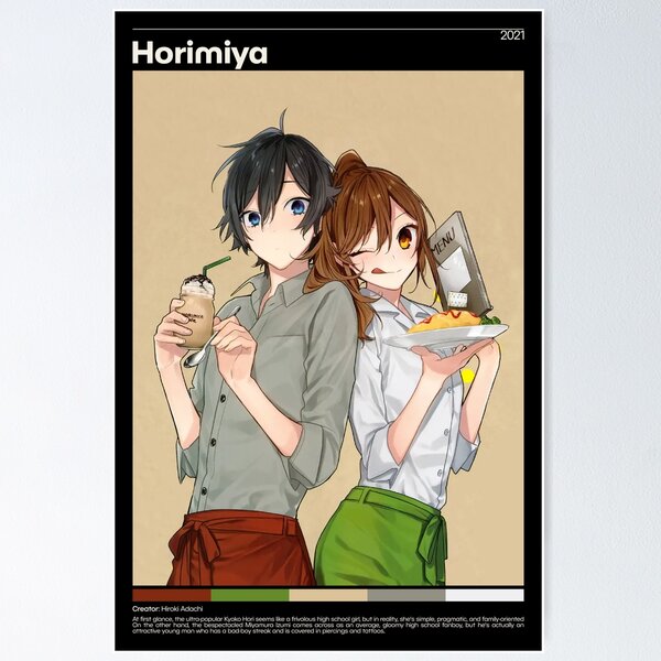 HORIMIYA PIECE !! on X: i colored the horimiya beach panel !!   / X