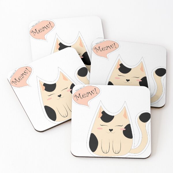 Item preview, cat cat designed and sold by Tainara Tavares de Carvalho.