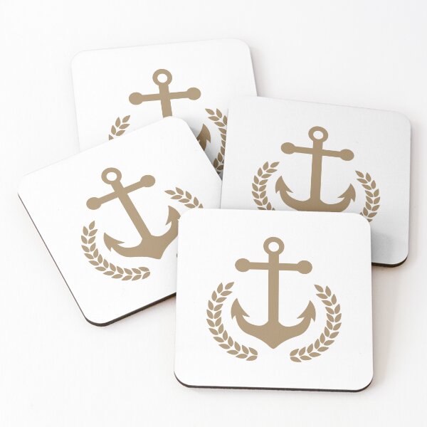Item preview, Anchor and Olive Wreath Silhouette designed and sold by lerdoberdo.