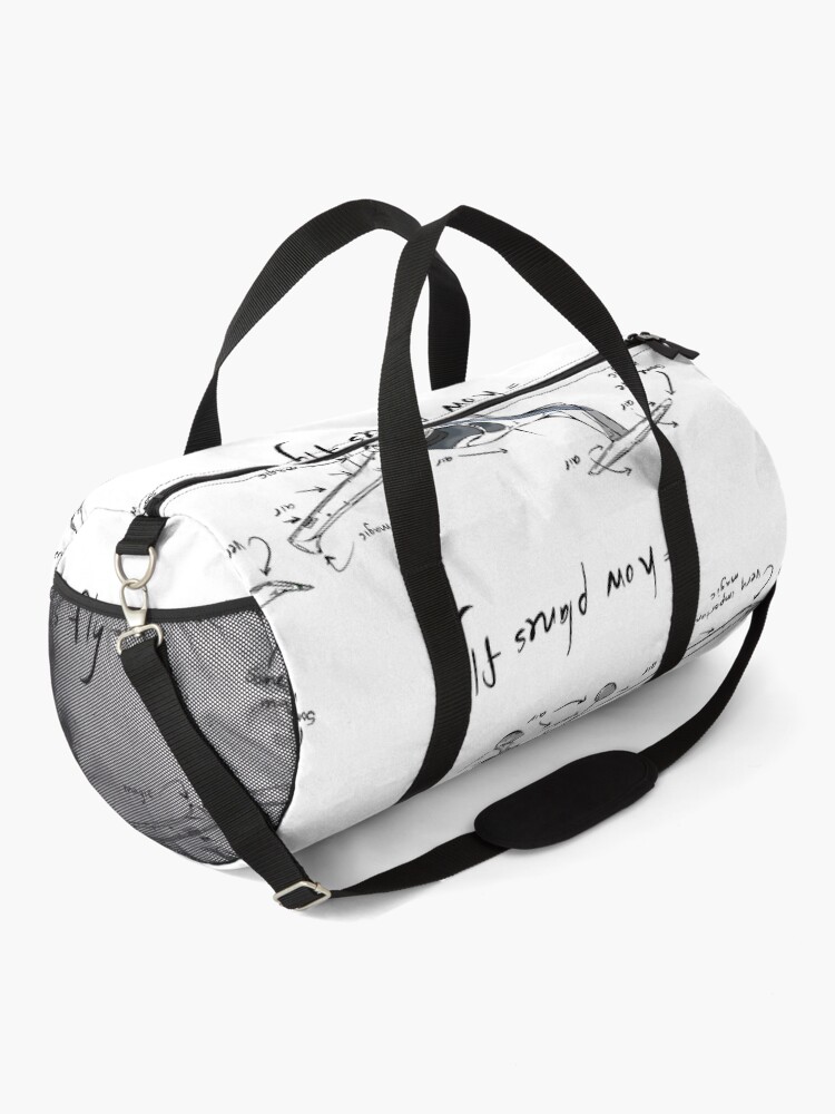 Alternate view of How Airplanes fly MAGIC Duffle Bag
