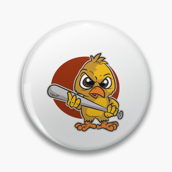 Item preview, Say Chicken Nuggets Again Chick With Baseball Bat designed and sold by Moonpie90.