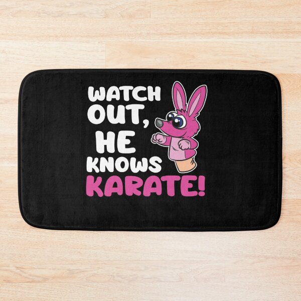 Item preview, Watch Out He Knows Karate Hand Puppet Puppeteer designed and sold by Moonpie90.