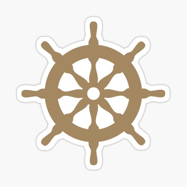 Item preview, Ships Wheel Silhouette designed and sold by lerdoberdo.