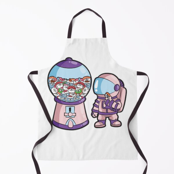 Item preview, Astronaut Sushi Bubble Gum Machine Kawaii Chibi designed and sold by Moonpie90.