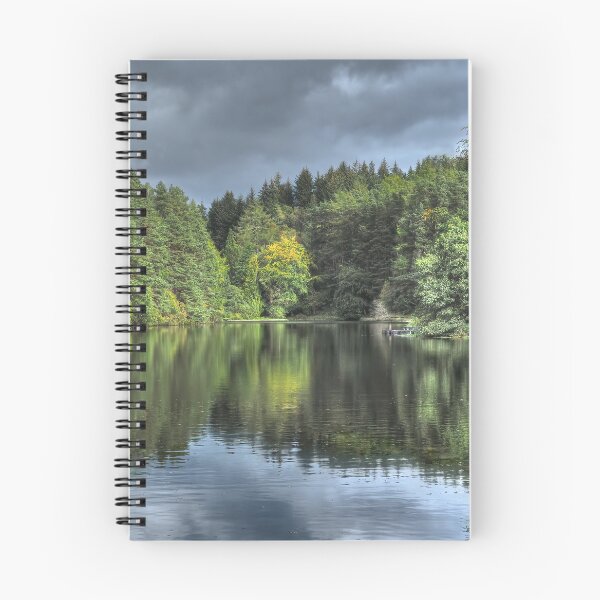Artikelvorschau, Hochland Schottland Serene Reflection Faiyland Loch entworfen und verkauft von OBTImaging.