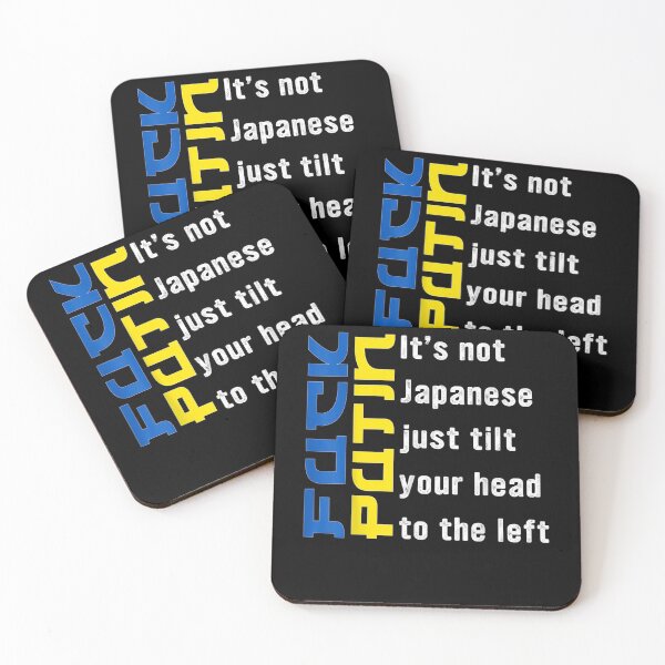 Item preview, It's Not Japanese Just Tilt Your Head I Stand With Ukraine  designed and sold by jeanniec55.