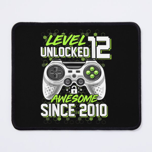 Item preview, 12 Year Old Boy Level 12 Unlocked Awesome 2010 12th Birthday  designed and sold by jeanniec55.