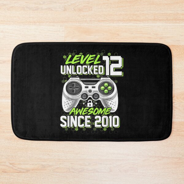 Item preview, 12 Year Old Boy Level 12 Unlocked Awesome 2010 12th Birthday  designed and sold by jeanniec55.