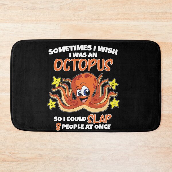 Item preview, 8 Arms Octopus Slapping People Kraken Lover designed and sold by Moonpie90.