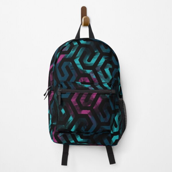 Item preview, Geometric Magenta Blue designed and sold by kandraletters.