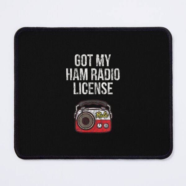 Item preview, Got My Ham License Design With A Vintage Radio  designed and sold by jeanniec55.