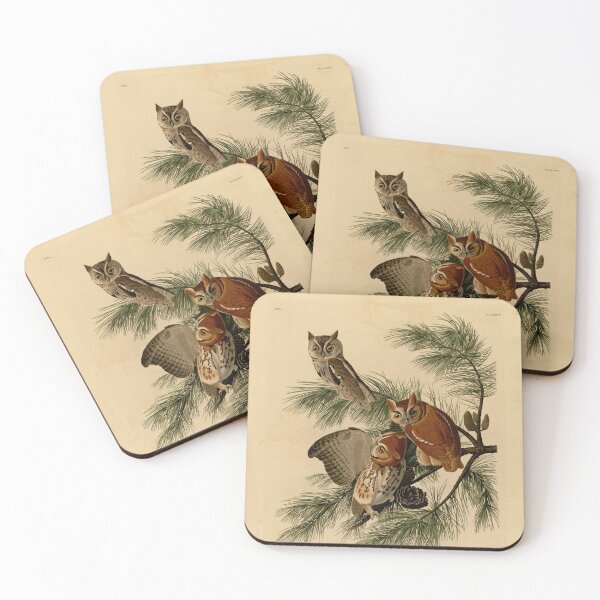Item preview, Plate 97 Little Screech Owl - John James Audubon (Birds of America 1827-1838) designed and sold by Geraldo Garcia.