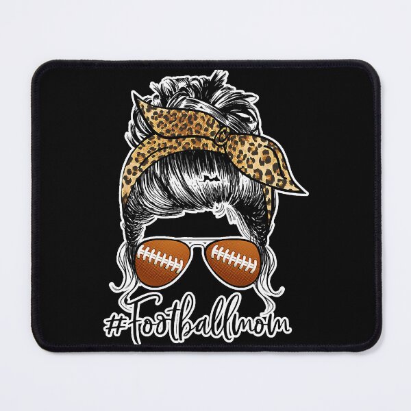 Item preview, Football Mom Life Messy Bun Sport Active T-Shirt designed and sold by jacksrome6.
