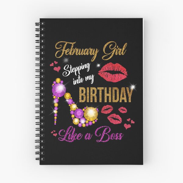 Item preview, February Girl Stepping Into My Birthday Like A Boss February  designed and sold by jeanniec55.