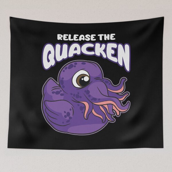 Item preview, Release The Quacken Octopus Rubber Duck designed and sold by Moonpie90.