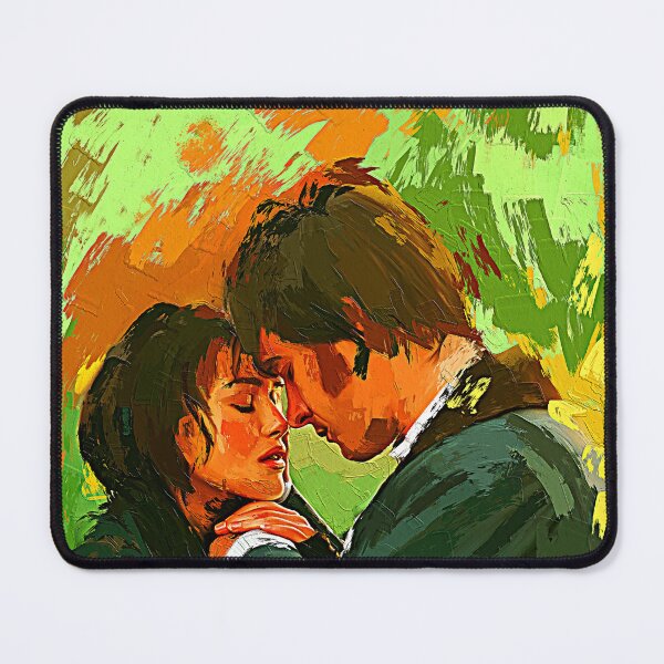 Item preview, Pride and Prejudice - Mister Darcy and Elizabeth fanart illustration designed and sold by artwithrod.