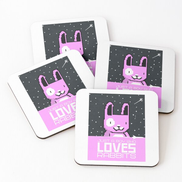 Item preview, Just A Boy Who Loves Rabbits designed and sold by ThingsInMyHead2.