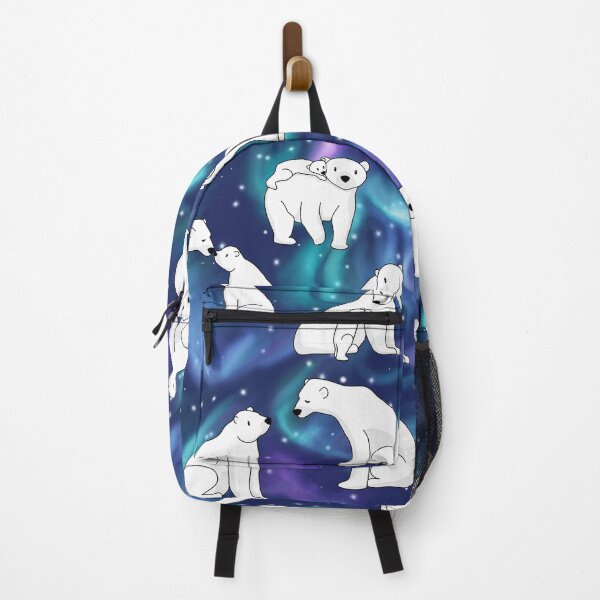 Item preview, Polar bears under the northern lights designed and sold by SaplingArt.