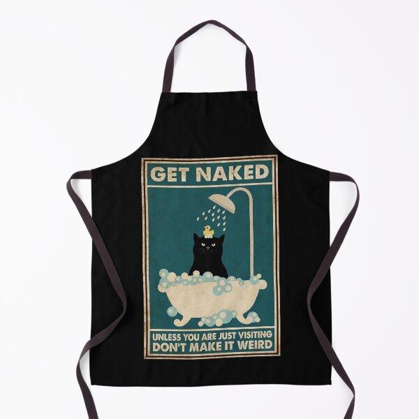 Item preview, Black Cat Get Naked The Make It Weird designed and sold by Donna Gomez.